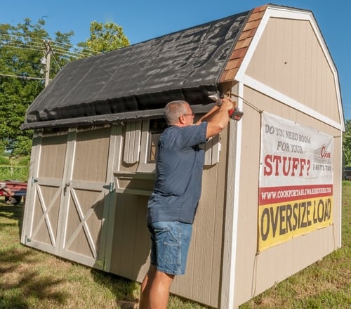 Cook Shed Delivery Process