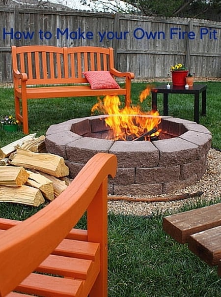 How to Make a Fire Pit in your Backyard