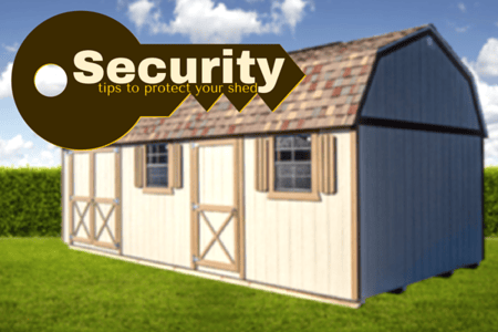 3 security tips for protecting your shed
