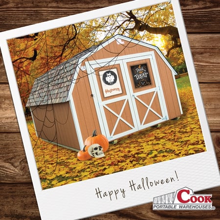 Creative Ways to Use Your Shed This Halloween + Cook Portable Warehouses