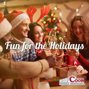 Fun for the Holidays Playlist + Cook Portable Warehouses
